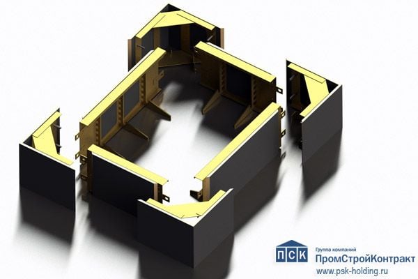 Сборная опалубка для дверных и оконных проёмов BT Innovation - купить по  выгодной цене в Москве | ПромСтройКонтракт (ПСК)