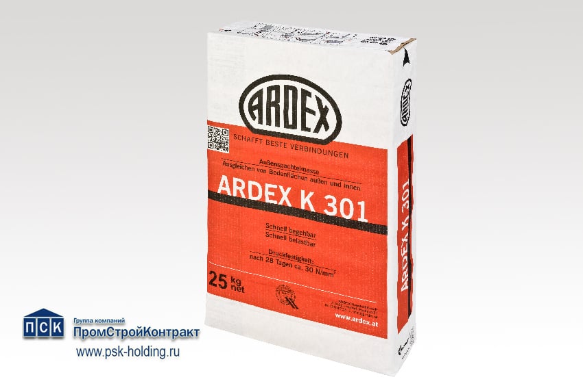 Шпаклевочная (шпатлевочная) масса для пола ARDEX K 301-1