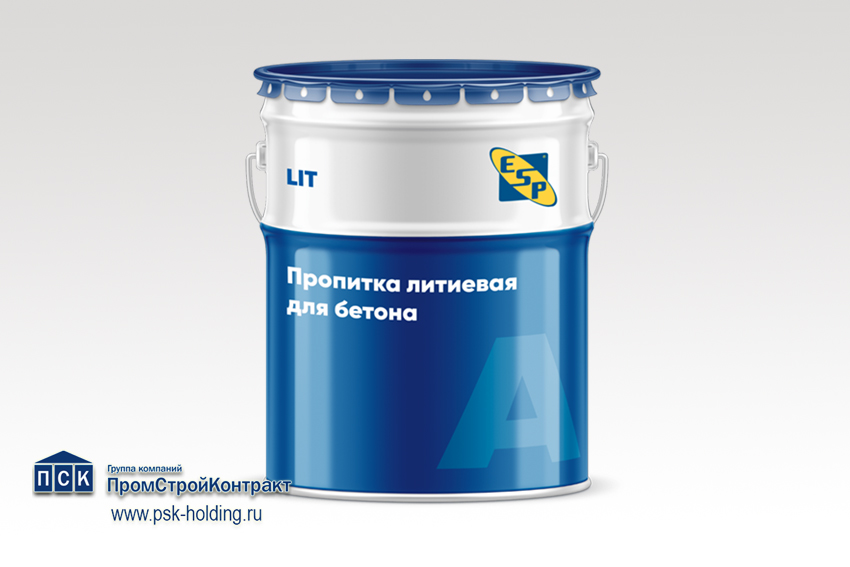 Пропитка обеспыливающая и упрочняющая для бетона ESP LIT (литий), 7101, 7202 (эпоксид)-1