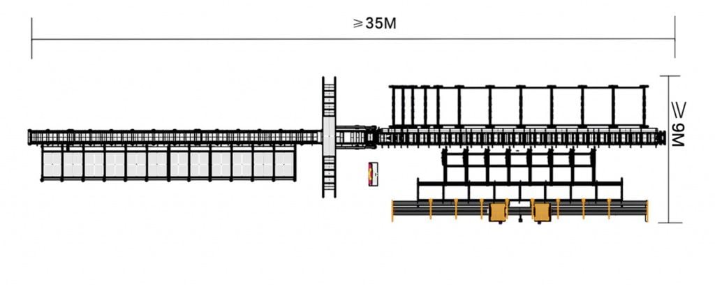 Автоматическая линия резки арматуры SGS150-2