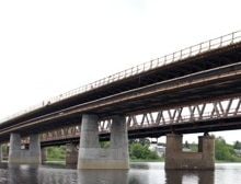Мост через реку Паша на трассе М-18 «Кола»