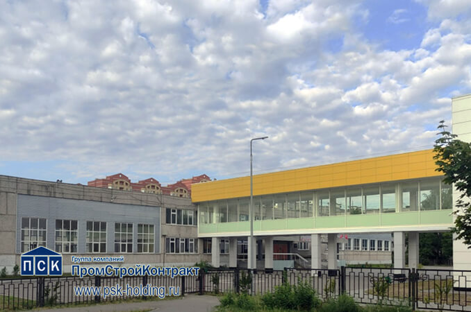 Образовательно-спортивный корпус школы №22 в городе Электросталь