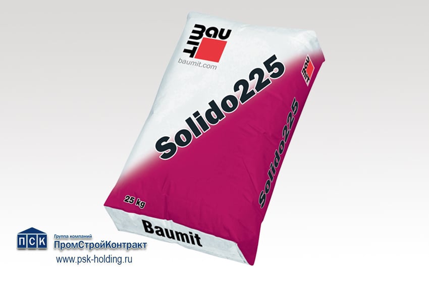 Цементная стяжка Baumit Solido 225-1