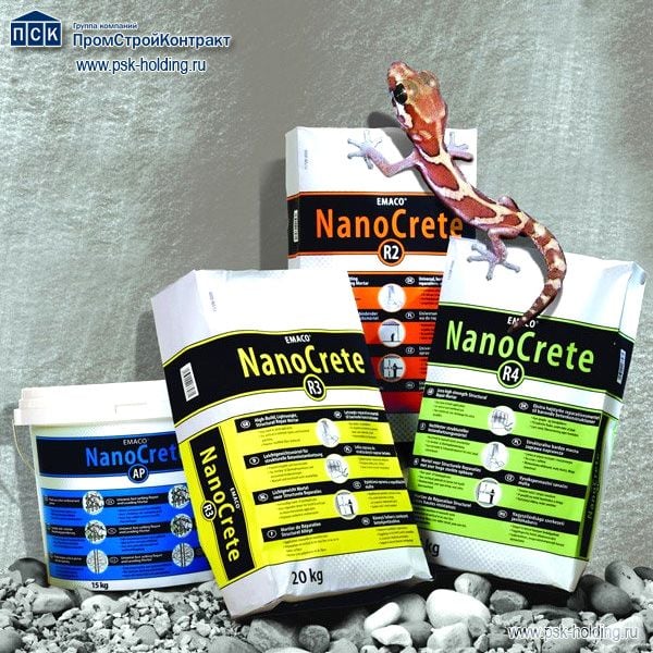 Антикоррозийное покрытие для арматуры и адгезионный состав для бетонов EMACO Nanocrete AP (Нанокрит) - 30 кг-1
