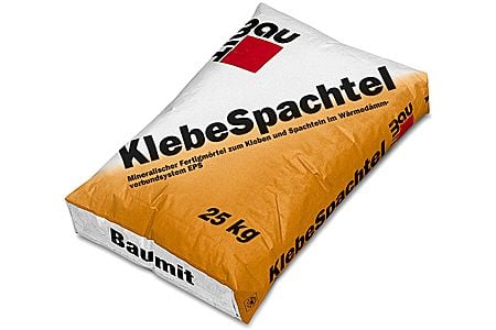 Шпатлевка клеевая для работы в зимних условиях (Baumit KlebeSpachtel M)-1