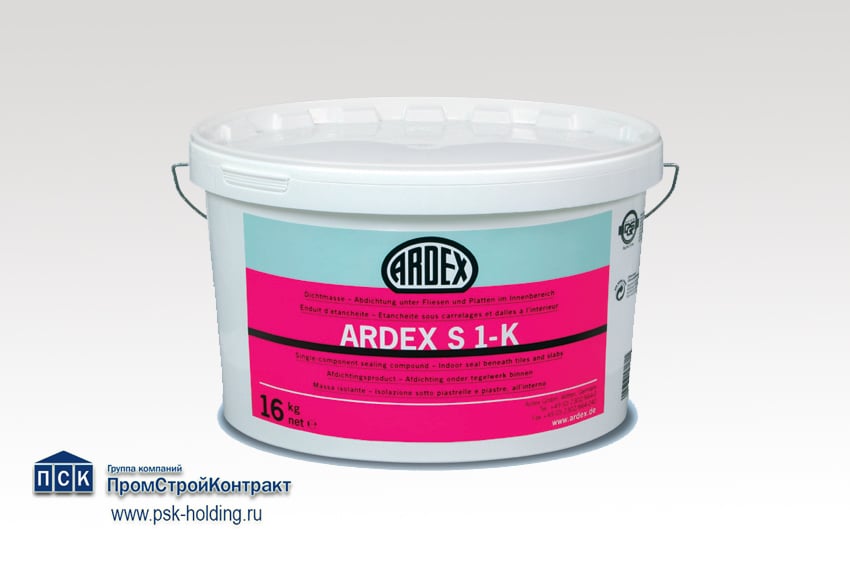 Гидроизоляционный состав ARDEX S 1-K-1