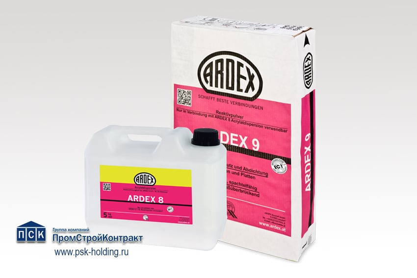 Гидроизоляционный состав ARDEX 8+9-1