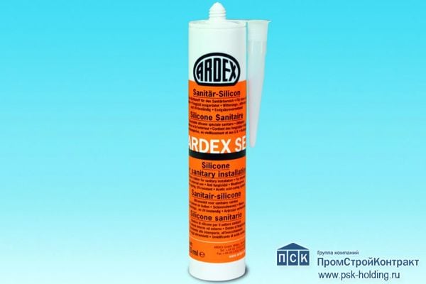 Санитарный силикон-герметик ARDEX SE для санузлов (разные цвета) со СКИДКОЙ-2