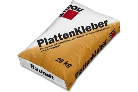 Клей для приклеивания утеплителя Baumit PlattenKleber-1