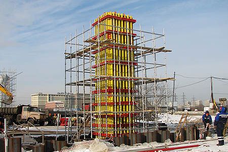 Опалубка мостовых опор балочно-ригельная PSK-CLASSIC - купить по выгодной  цене в Москве | ПромСтройКонтракт (ПСК)