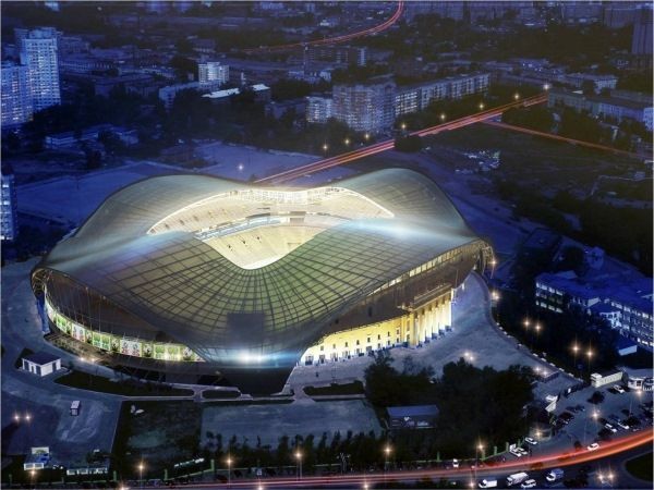 Стадион в Екатеринбурге