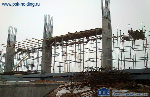 Кричевский цементный завод - опалубка на строительстве 2