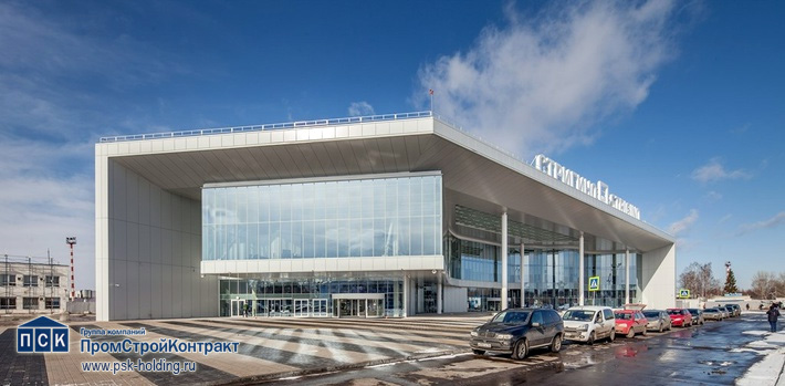 Открытие аэропорта Стригино построенного с опалубкой ГК ПСК